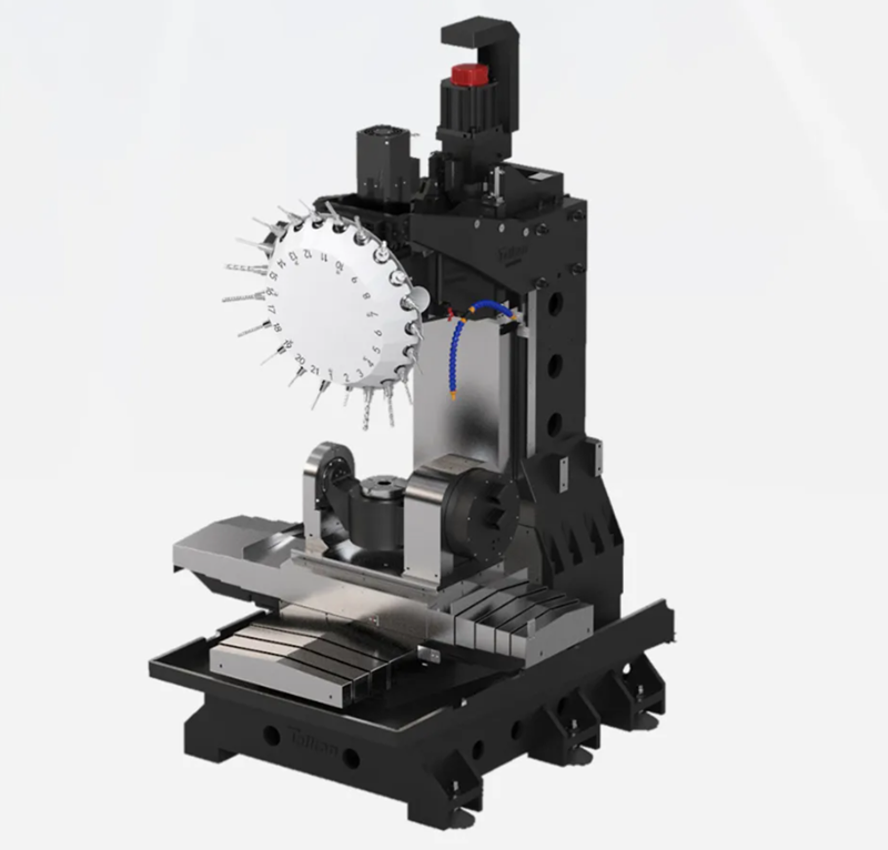 Cấu tạo thân máy của máy phay CNC 5 trục