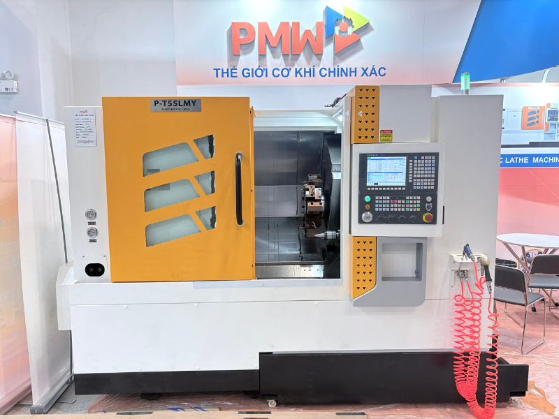 Máy tiện phay CNC PMW P-T55LMY