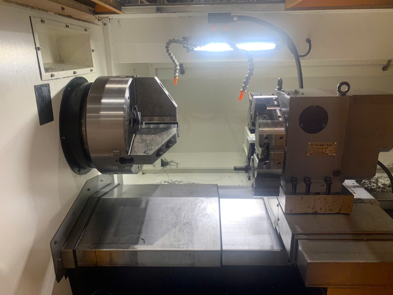 Nguyên lý hoạt động của máy tiện CNC băng phẳng