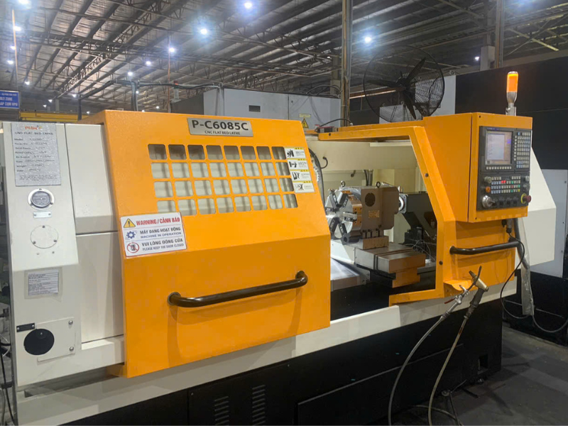 Giá máy tiện CNC băng phẳng có nhiều mức khác nhau tuỳ theo dòng tiêu chuẩn hay cao cấp