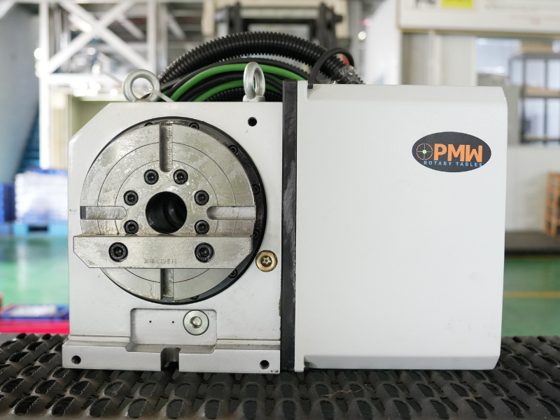 Model P4C-170-B PMW - bàn xoay trục thứ 4 CAM nhỏ gọn, đem lại hiệu suất gia công CNC vượt trội cho doanh nghiệp